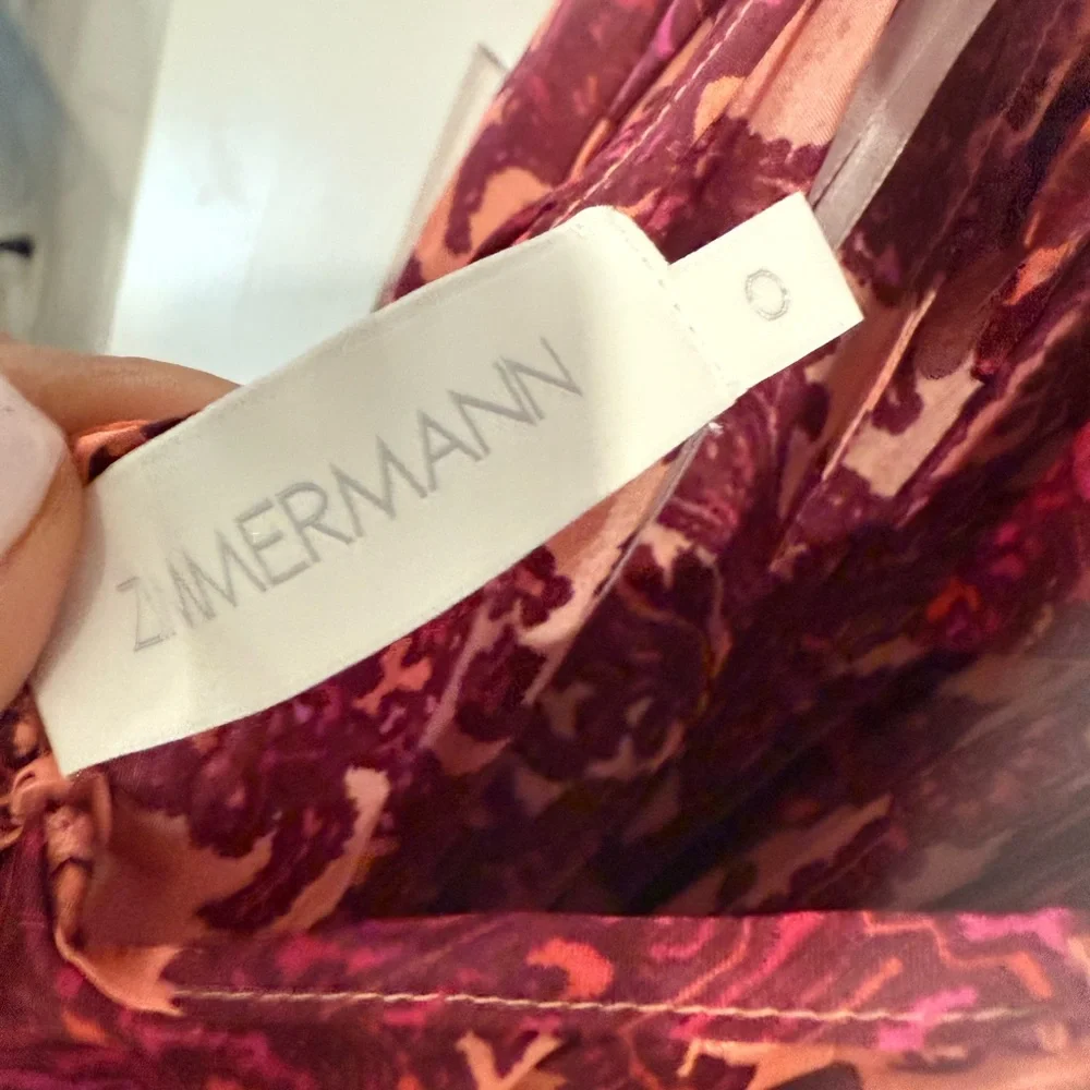 Zimmermann Elegant Silk Floral Maxi Dress - Picture 8 of 9